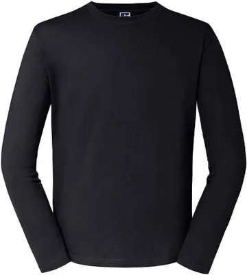 Produktbild von Russell - T-Shirt für Herren Langärmlig PC5417 (3XL) (Schwarz)