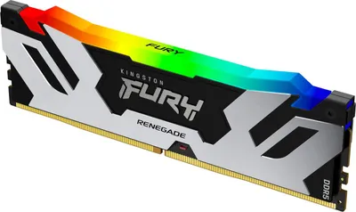 Produktbild von Kingston Technology FURY 24GB 7200MT/s DDR5 CL38 DIMM Renegade RGB XMP, 24 GB, 1 x 24 GB, DDR5, 288-pin DIMM
