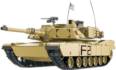 Zdjęcie produktu dla Czołg RC "M1A2 Abrams" 1:16 Heng Long - Dym i dźwięk + Stalowa przekładnia i 2,4 GHz -V 7.0
