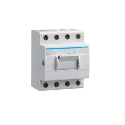 Immagine prodotto di Interruttore Hager 63A, 4 poli, 3,5PLE SH463N