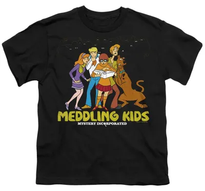 Produktbild von Scooby Doo - "Meddling Kids" T-Shirt für Kinder TV36275 (140-146) (Schwarz)