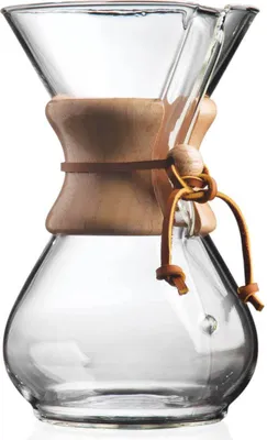 Zdjęcie produktu dla Chemex CM-6A - Karafka szklana z drewnianym uchwytem