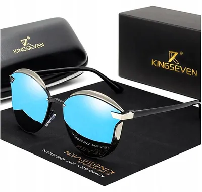 Produktbild von KINGSEVEN N7824 Cat Eye Sonnenbrille mit UV400 Schutz