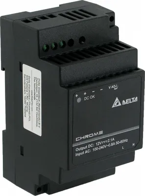 Produktbild von DELTA DRC-12V30W1AZ, Professionelles Hutschienennetzteil / DIN Rail