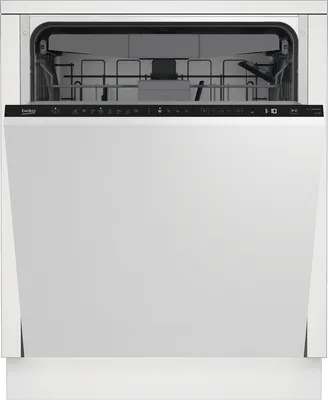 Obrázek produktu pro Beko BDIN38641Q, Plně vestavěné, Plná velikost (60 cm), Černá, Knoflíky, 16 jídelních sad, B
