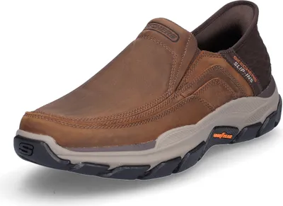 Produktbild von Skechers Herren Slipper Respected Elgin braun