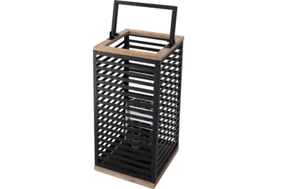 Produktbild von Laterne Design Holz/Metall Hx35 cm