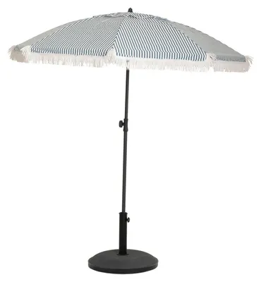 Produktbild von Sonnenschirm mit Fransen aus Baumwolle