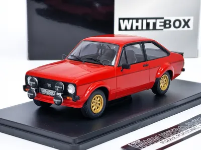 Produktbild von Whitebox 124223 Ford Escort RS 2000 1977 rot 1:24