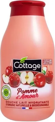 Immagine prodotto di COTTAGE Latte doccia idratante - Mela dell'amore 97% di ingredienti di origine naturale - 250 ml