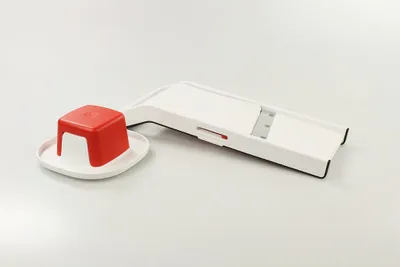Produktbild von TUPPERWARE Chef Mando-Junior weiß-rot Reibe Mandolino Küchenstar