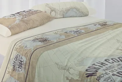 Obrázok produktu pre Sada posteľnej bielizne (3 kusy) – prikrývka, obliečka na prikrývku a obliečka na vankúš – 135 cm