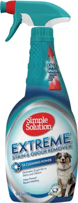Produktbild von Simple Solution Extreme Flecken- & Geruchsentferner 3x Kraft 945ml