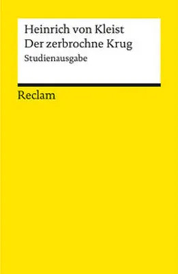 Obrázok produktu pre Der zerbrochne Krug. Studienausgabe