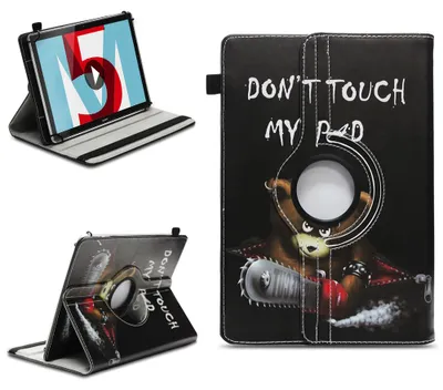 Produktbild von Tablet Hülle für Huawei MediaPad T5 T3 T2 T1 10.1 Tasche Schutzhülle 360 DrehbarFarben:Motiv 12