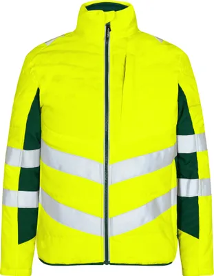 Produktbild von F. Engel Safety Stepp-Innenjacke, Gelb/Grün, Gr. 3XL