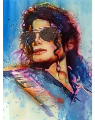 Image de NORIMPEX Dessin au four Diamantov de Michael Jackson, petit format, 30 x 40 cm