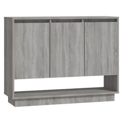 Produktbild von Sideboard Grau Sonoma 97x31x75 cm Holzwerkstoff
