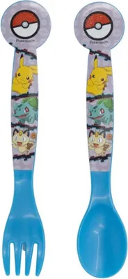 Obrázok produktu pre Pokemon Pikachu Mauzi plastový príbor - 2 kusy