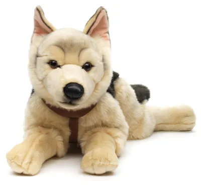 Produktbild von Plüsch Deutscher Schäferhund 65 cm - Realistisches Kuscheltier