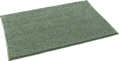 Produktbild von Badematte - 50 x 80 cm - Grün - waschbar - mit Anti-Rutsch-Beschichtung