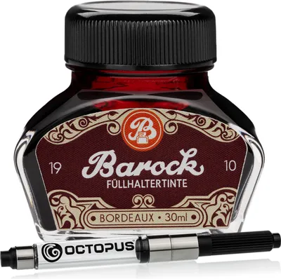 Produktbild von Barock 1910 Bordeaux, Schreibtinte für Füllhalter mit Konverter, 30 ml