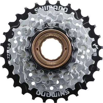 Produktbild von Shimano Schraubzahnkranz 6-fach 14-28 Zähne, Freilauf