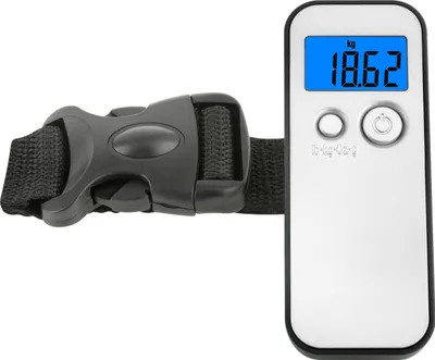 Produktbild von TFA Kofferwaage 50.3000.54 LCD Anzeige silber