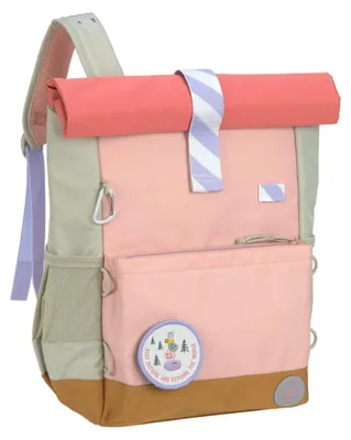 Produktbild von Lässig Medium Rolltop Backpack Rucksack für Kinder Sunny Explorer rose/pink