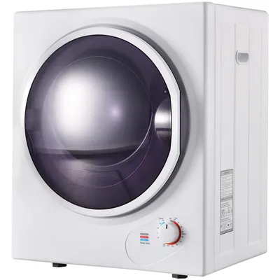 Produktbild von Ablufttrockner 2,5 kg,wandmontierbar,200-Minuten-Timer, Doppelfilter, PTC-Keramikheizung,Edelstahltrommel,Überhitzungsschutz,65°C Trocknungstemperatur