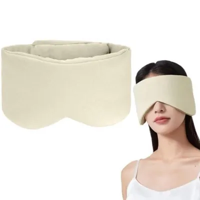 Produktbild von Schlafmaske Augenmaske – Verstellbar, Lichtblockierend, Doppelseitig, Für Reisen & Zuhause