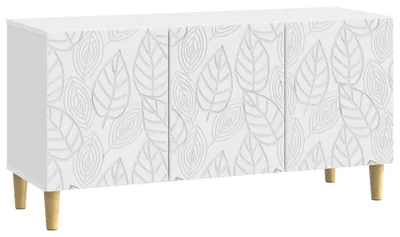 Produktbild von TV-Schränk 99 x 34,5 x 50 cm Weiß Holzwerkstoff