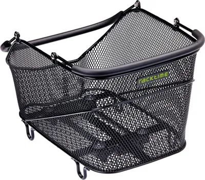 Zdjęcie produktu dla racktime Baskit Trunk Small, Kosz rowerowy, Metal, Czarny, 12 l, 388 mm, 274 mm