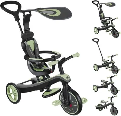 Image de Tricycle Globber Explorer 4 en 1 pal vert