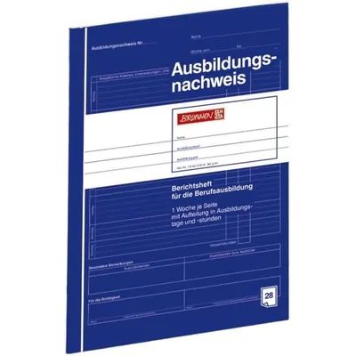Produktbild von BRUNNEN Ausbildungsnachweis 104257001 DIN A4