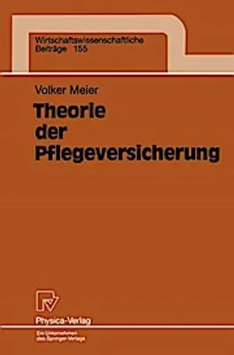 Produktbild von Theorie der Pflegeversicherung