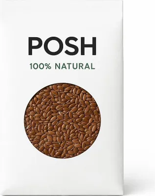Produktbild von POSH Leinsamen Braun 25kg für Küche Superfood Premium Gesundheit Ernährung