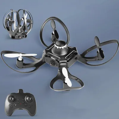 Produktbild von Kinder Drohnen HD Luftaufnahme RC Hindernisvermeidung Flugzeug Spielzeug Dr0908 Schwarz