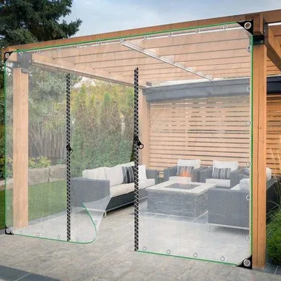 Produktbild von Wasserdichte Außenrolgardine Für Garten und Terrasse
