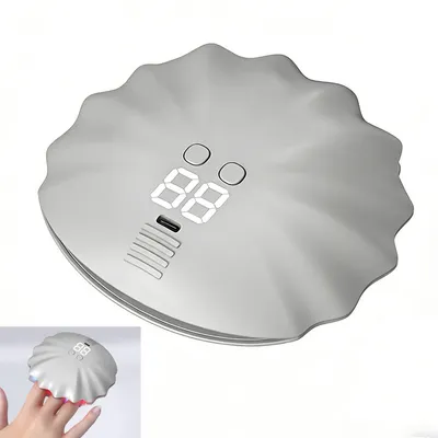 Produktbild von Nageltrockner LED UV Lampe, Mini-LED-Nagellampe, muschelförmig, Aushärtungslampe für Nagellack, DIY-Werkzeug für Nageldesign zu Hause