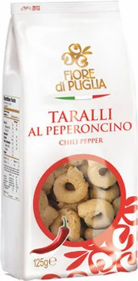 Produktbild von Taralli al peperoncino 250g - Fiore di Puglia
