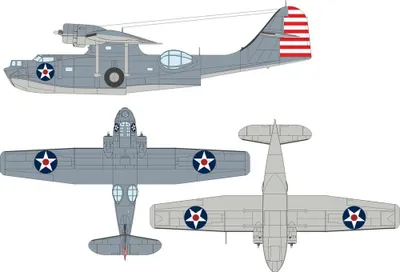 Produktbild von EDUARD EDEX1184 Consolidated PBY-5A US insignia #2 Masking Tape