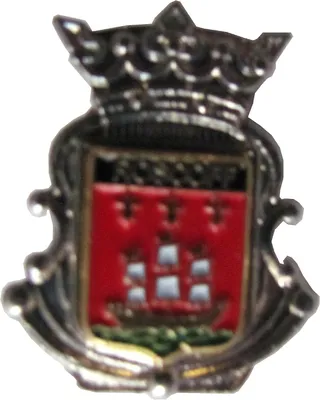 Produktbild von Wappen Roscoff - Anstecknadel 25 x 18 mm