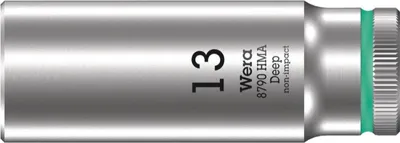 Obrázok produktu pre Wera 8790 HMA, Pätica, 1/4", Metrický, 1 hlava/hlavy, 13 mm, 1,6 cm