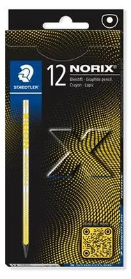 Produktbild von Graphitstift "Norix 181", gelb, 12 Stück, HB, Satz, STAEDTLER 181 HB-1