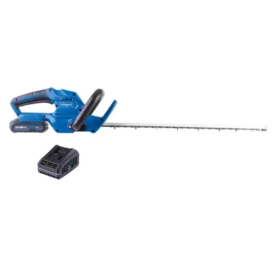 Produktbild von Scheppach Akku-Heckenschere C-HT570-X | 20V | 510mm Schnittlänge | AstØ 16mm | 2400 Schnitten/min | 560 mm Schwert | inkl. 2Ah Akku + 2,4A Ladegerät