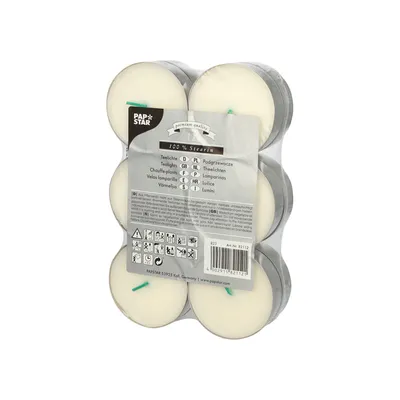 Produktbild von Papstar 82112, Rund, Weiß, 12 Stück(e)