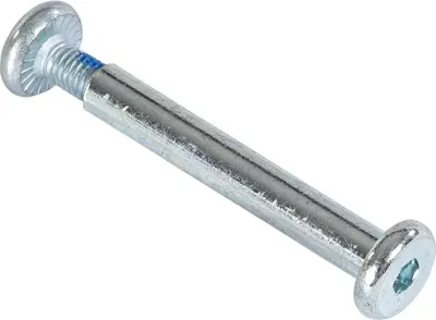 Zdjęcie produktu dla ["Playlife Inline Skate Spare Part", "Steel Double Axle 6mm for Brake", "L = 42mm", "Hex", "Piece"]