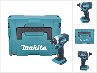 Obrázek produktu pro Akumulátorový rázový utahovák Makita DTD 152 ZJ 18V Li-Ion v balení Makpac - bez akumulátoru, bez nabíječky
