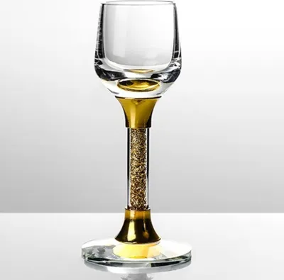 Immagine prodotto di Bicchierino di cristallo Oro 15ml - Eleganza Unica KP35424